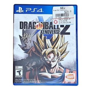 PlayStation 4 PS4 Dragon Ball Xenoverse 2 Video Game Rated T Teen Adolescents